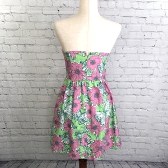 Lilly Pulitzer Lottie Bloomin Cocoonin Dress 00 - Picture 5 of 12